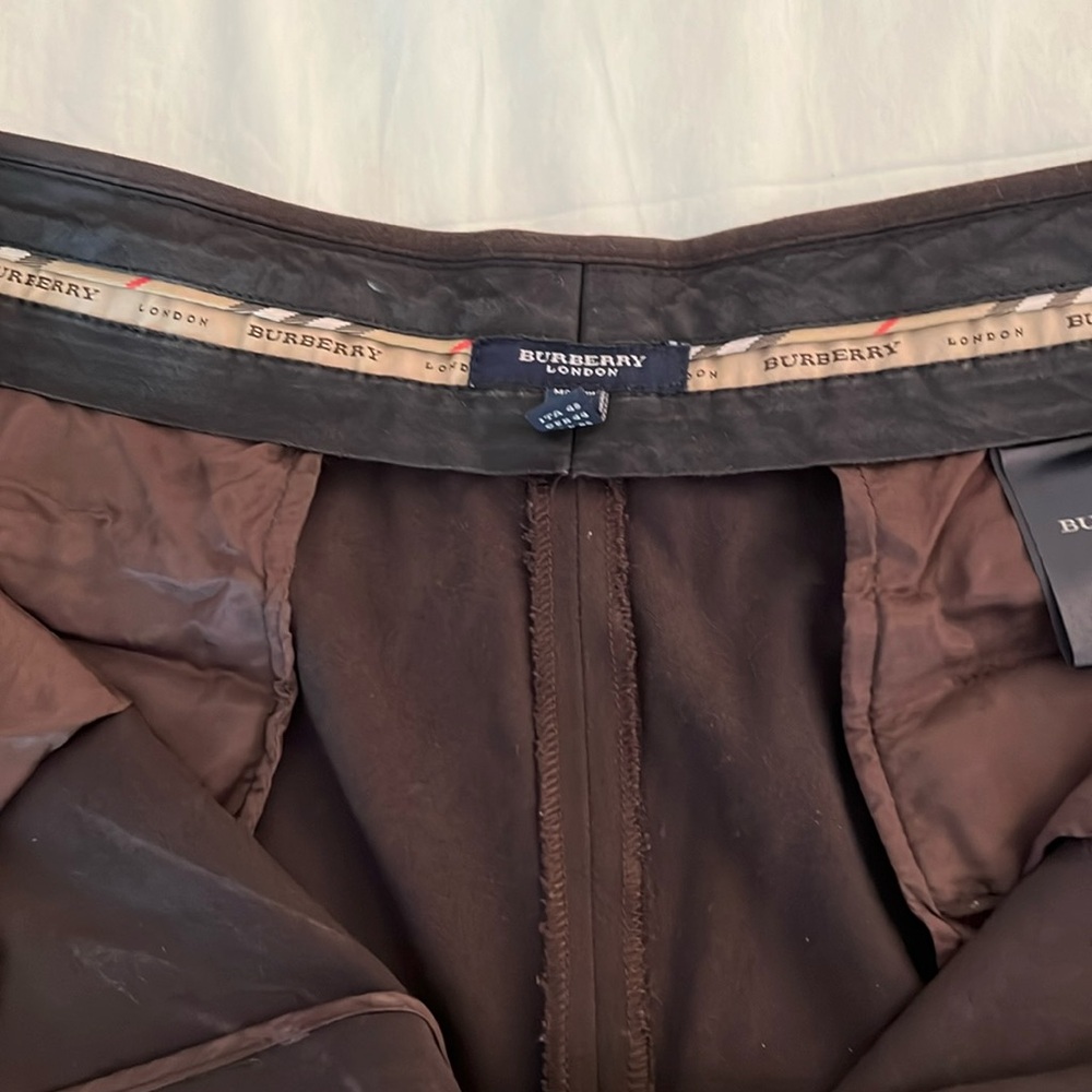 Burberry Brown Boot Cut Pants